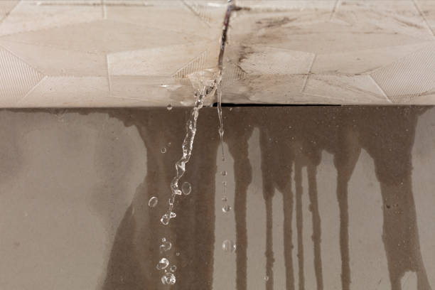 Professional Sewage Cleanup technician working in Corinth, ME